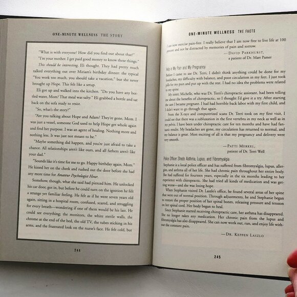 One Minute Wellmess: The natural Health & Happiness... by Dr Lerner & Dr Loman - Picture 6 of 7